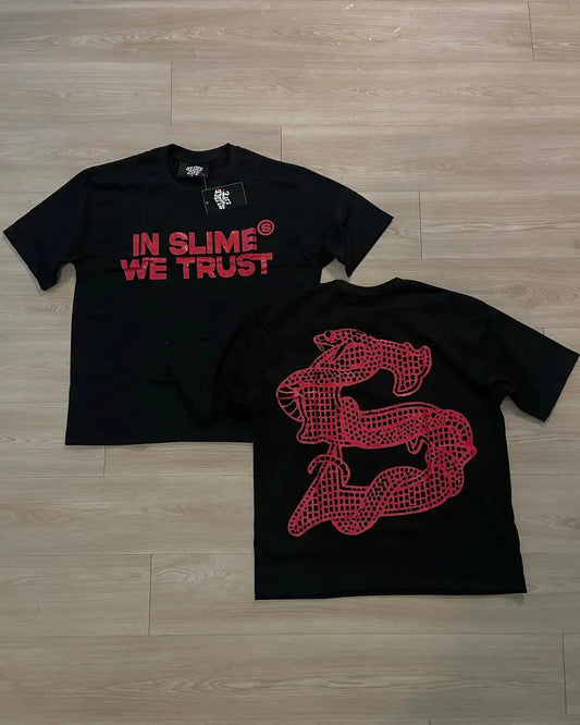 T-shirt "In Slime We Trust" – Indigo Studio Indigo Studio