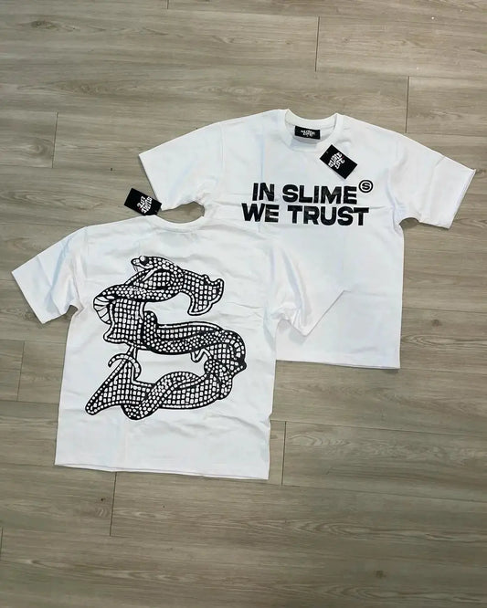 T-shirt "In Slime We Trust" – Indigo Studio Indigo Studio