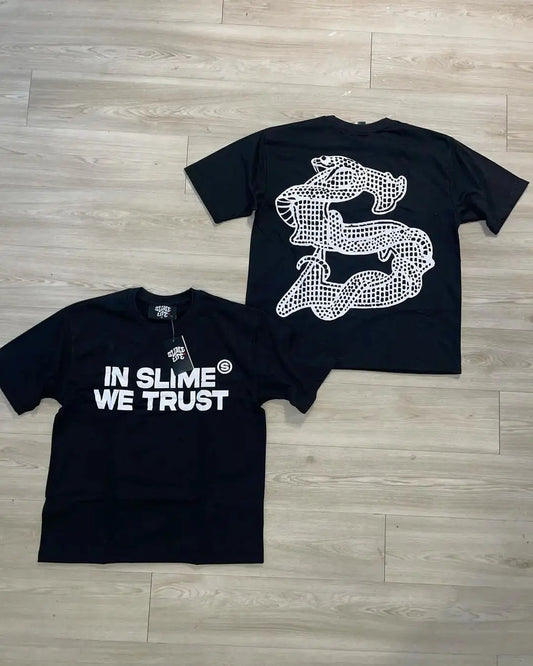 T-shirt "In Slime We Trust" – Indigo Studio Indigo Studio